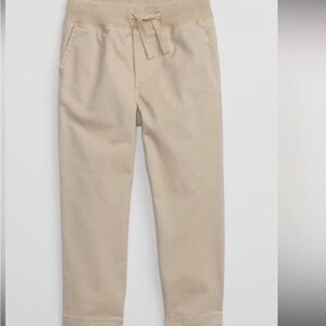 GAP Neutral Tan Kids Jogger Pants